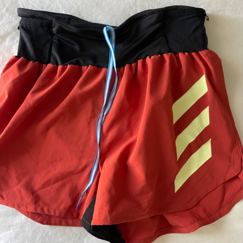 Women's adidas Red Agravic 3" Shorts